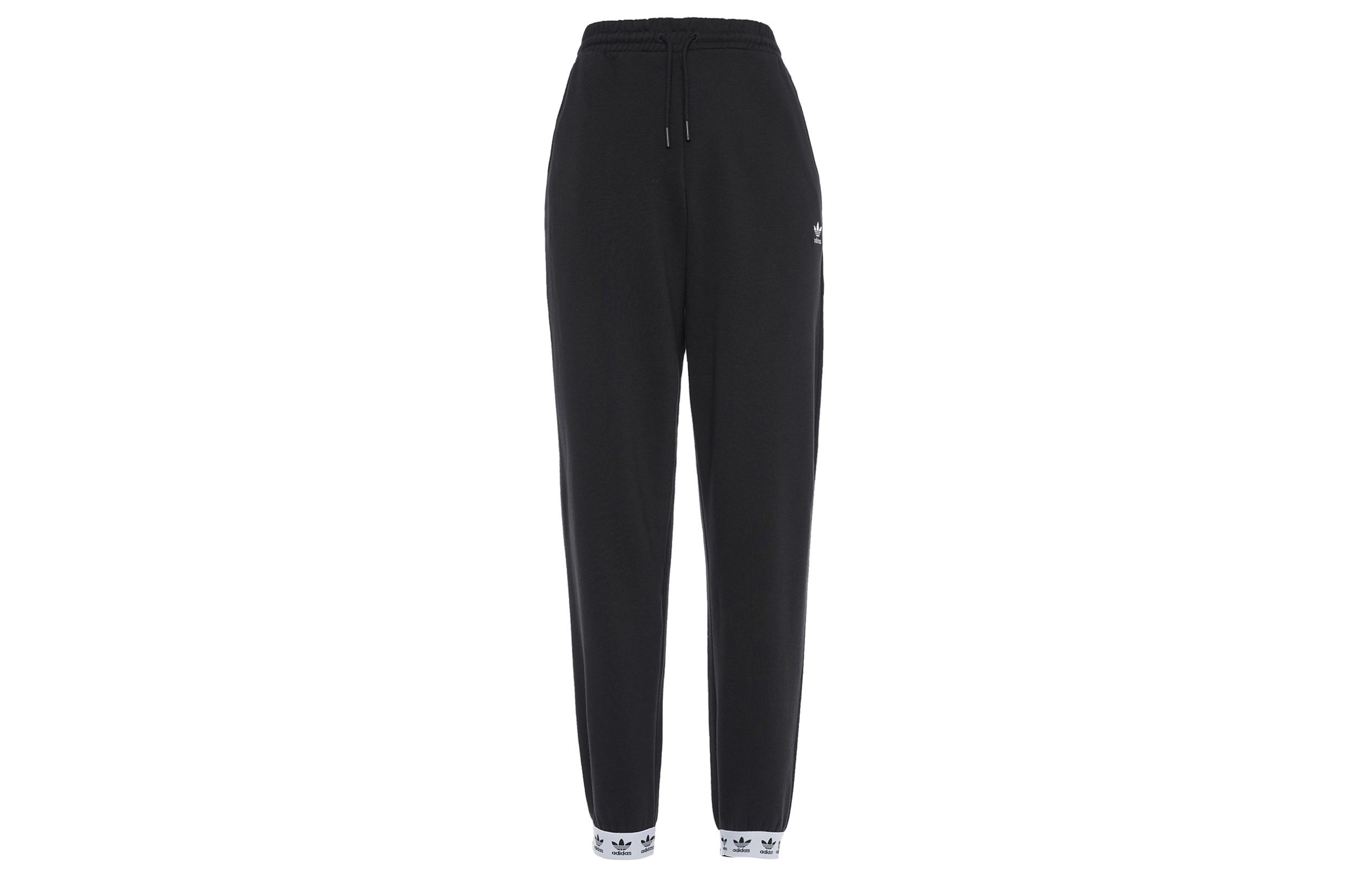 Adidas Originals Tape Jogger Knitted Sweatpants Women s Black HB6029 36