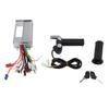 Ebike Controller with LCD Display and Throttle for 36V/48V/64V/72V 500W Systems