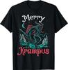 Classic Folklore Christmas Merry Krampus Festive Horror Xmas T-Shirt