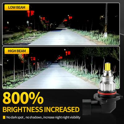 2PCS H7 LED Headlights H10 9145 Super Bright 9005 HB3 9006 HB4 Fog Lights H8 H9 H11 H16(JP) 6500K 12V Spotlight Automobile Bulbs