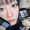 Herorange Five- Eyeshadow Palette Matte Shimmer Glitter Layered Looks Daily Makeup