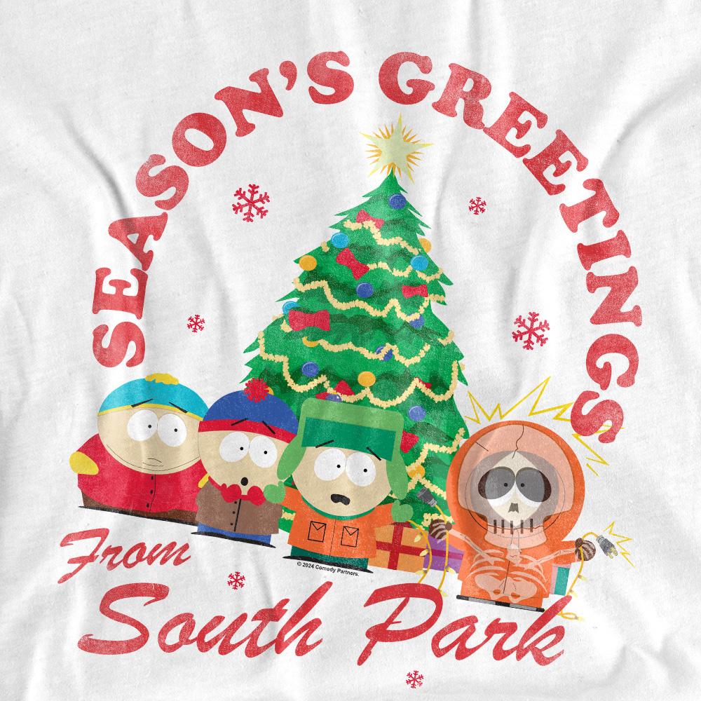 South Park Unisex Adult Group Christmas T-Shirt