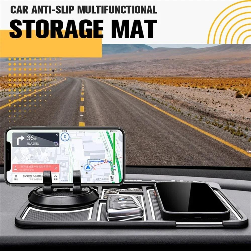NEW Non Slip Phone Pad Car Dashboard Non Slip Grip Sticky Pad Phone Holder Mat Anti-skid Silicone Mat Car Accessories