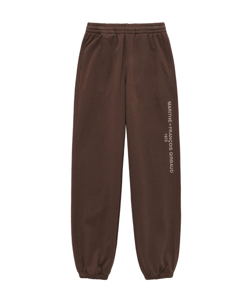 Malittepeulangsowajeobeo Lettering Logo Sweatpants Brown