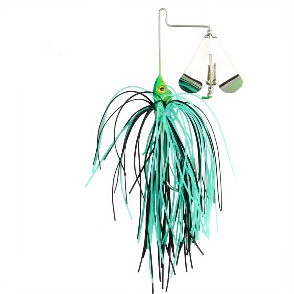 Composite Spinnerbait with Rotating and for Fishing