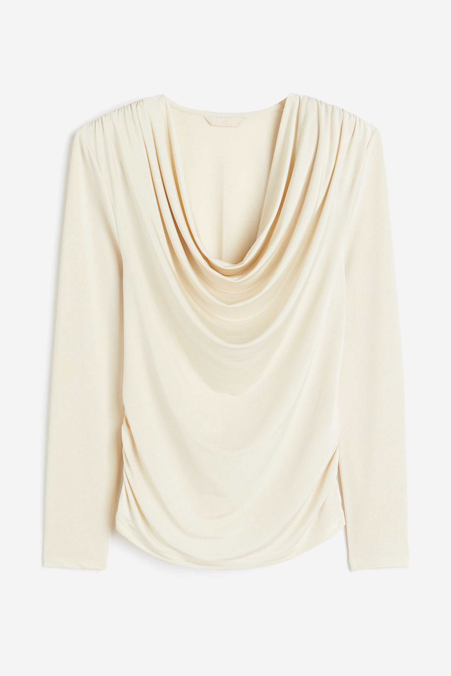 

Топ с воротником-хомутом