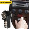 1pc Universal Car Radio FM/AM Connector Car Replaceable Antenna Socket Car Aerial Connector Black Auto Electronics Accessories