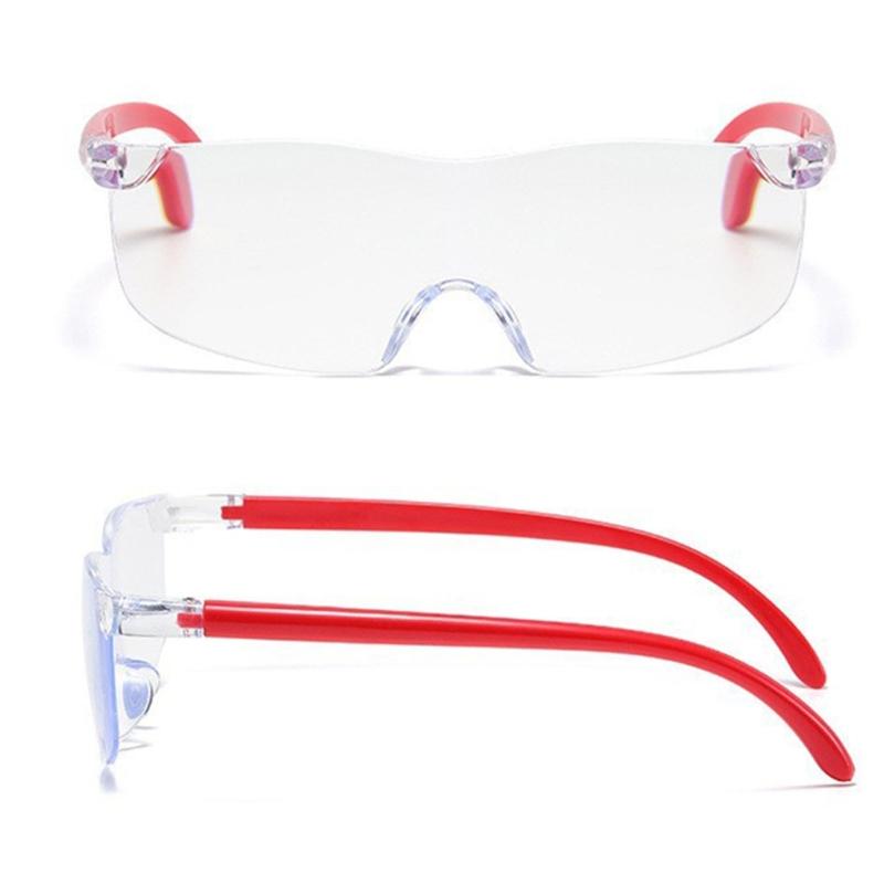 3X 5 8X 10X 12X Adjustable Magnification Eyeglass Frameless PC Frame For Detailed Work Sewing Repair