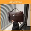 Crocodile Pattern Womens Fashion Pu Square Handbag With Zipper Closure For Casual Outings