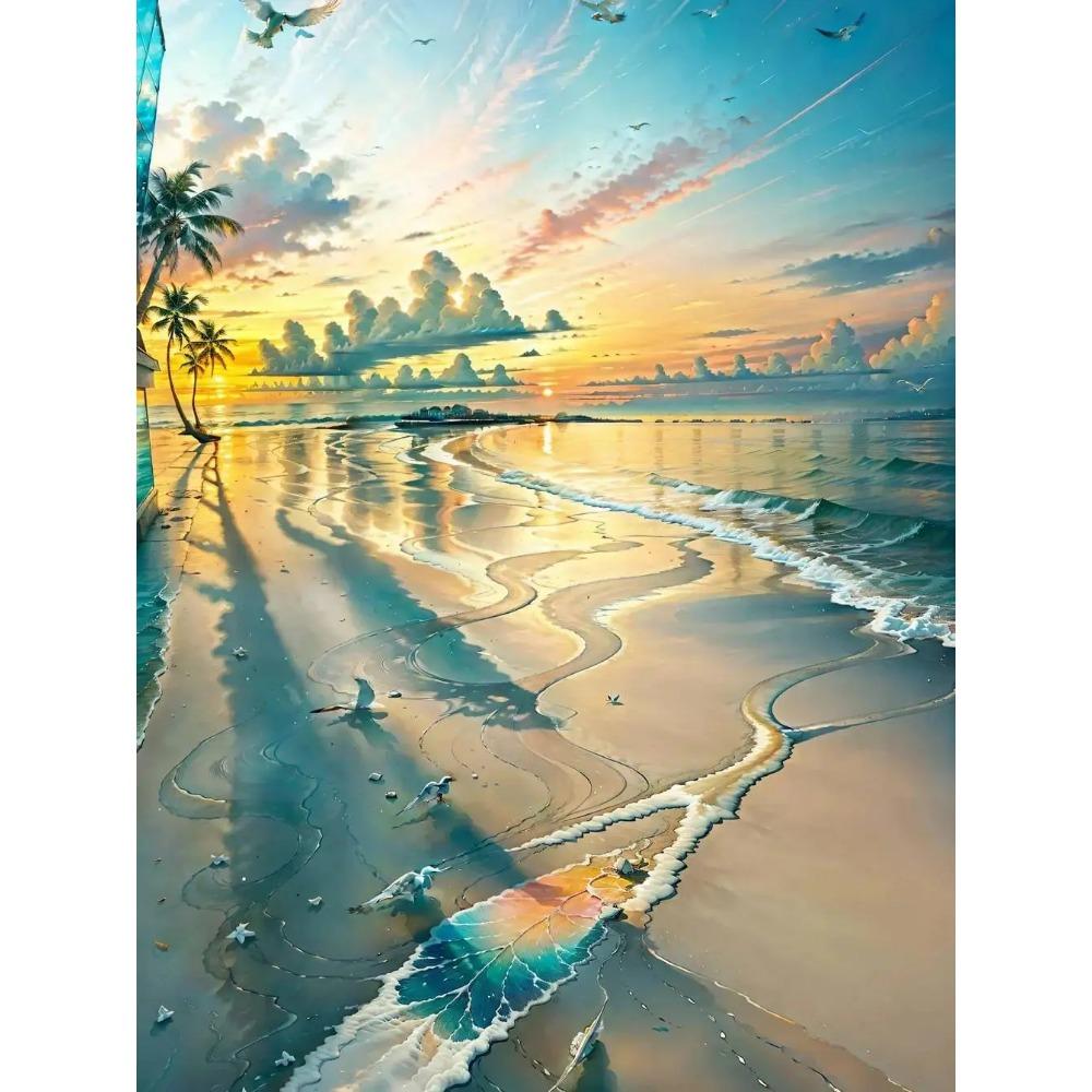 DIY full circle diamond painting Cross stitch 3D landscape home decorative art diamond painting 5d diamond art painting