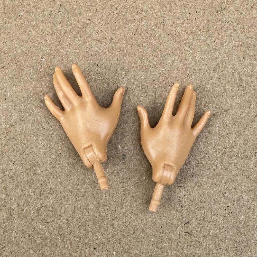 1/6 Original Monster Doll Replacement Hands And Arms White Brown Beige Green Blue Skin Tone Toys DIY Accessories