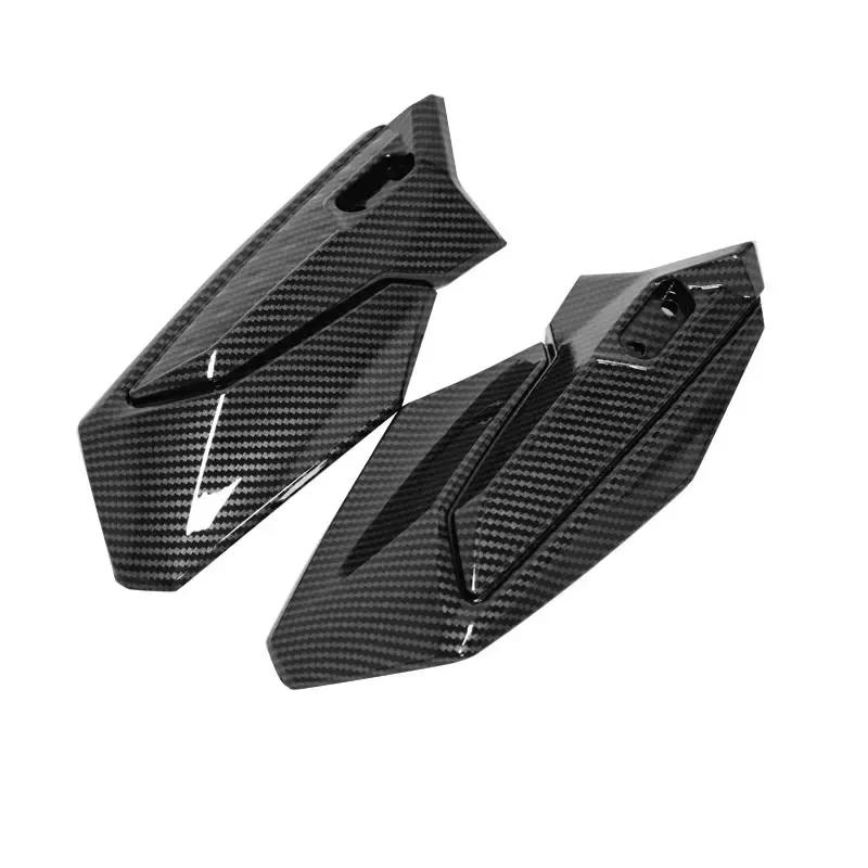 For Surron Ultra Bee Carbon Fiber Front Headlight Fender Water Transfer Glossy Parts for SURRON Headlight Mudguard Motorcycles