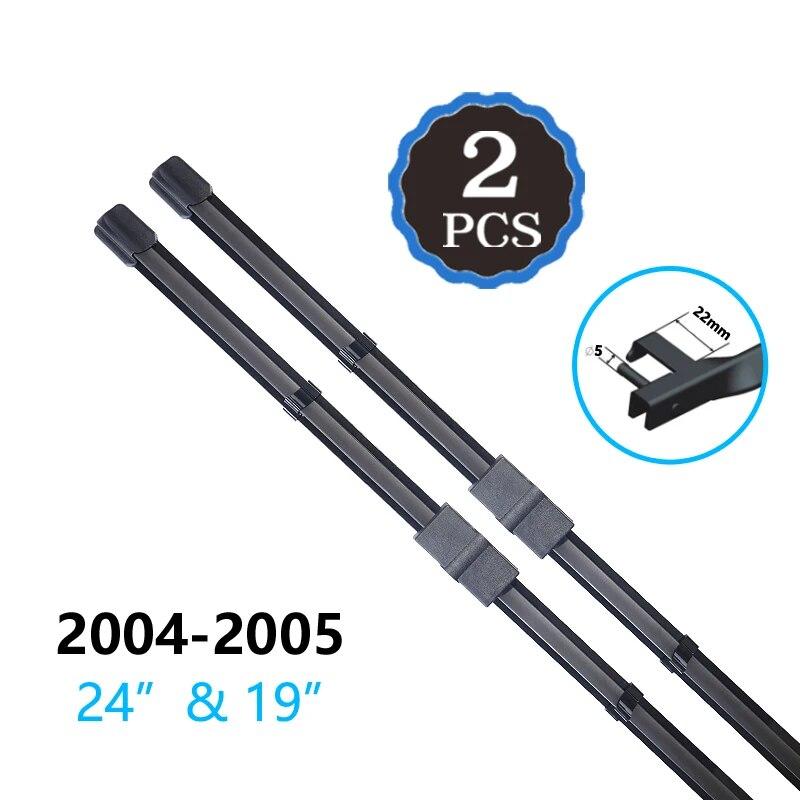 for Volkswagen VW Golf 5 MK5 Golf V Rabbit 1K GTI 2004~2009 Car Wiper Blade  Front Windscreen Windshield Wipers Car Accessories