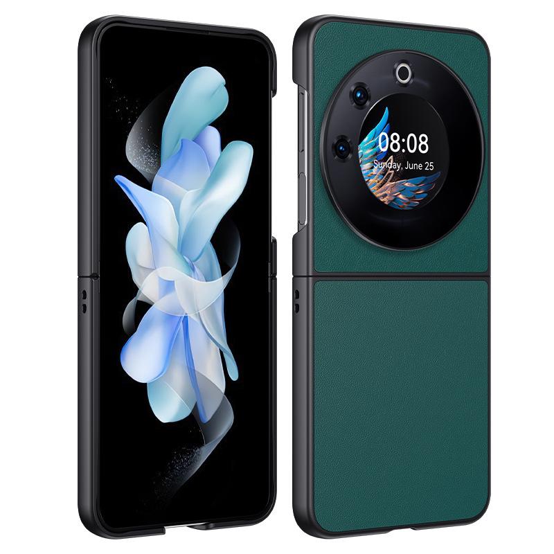 Suitable for Transsion PhantomVFlip Mobile Phone Case Carbon Fiber Kevlar Pattern Anti-drop Ultra-thin Leather Case Protective Case