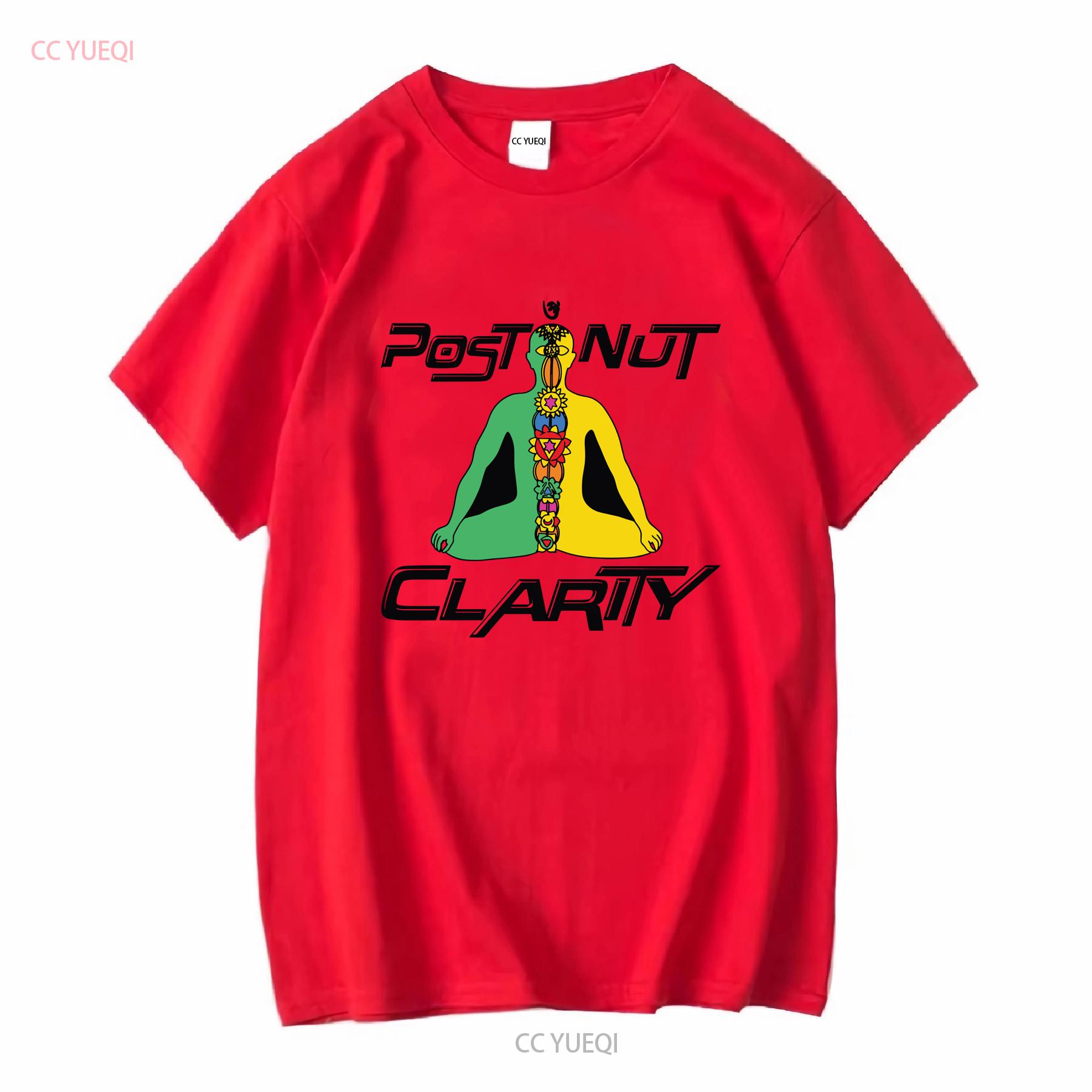 

Post Nut Clarity T Shirt long or short sleeves vintage Washed Comfortable designer clothes Unisex homme Stylish streetwear S