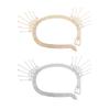 Fringe Belly Chain with Diamonds Rhinestones Tassels Waist Chain Exaggerated Fashion Accessory for Trendy Ladies