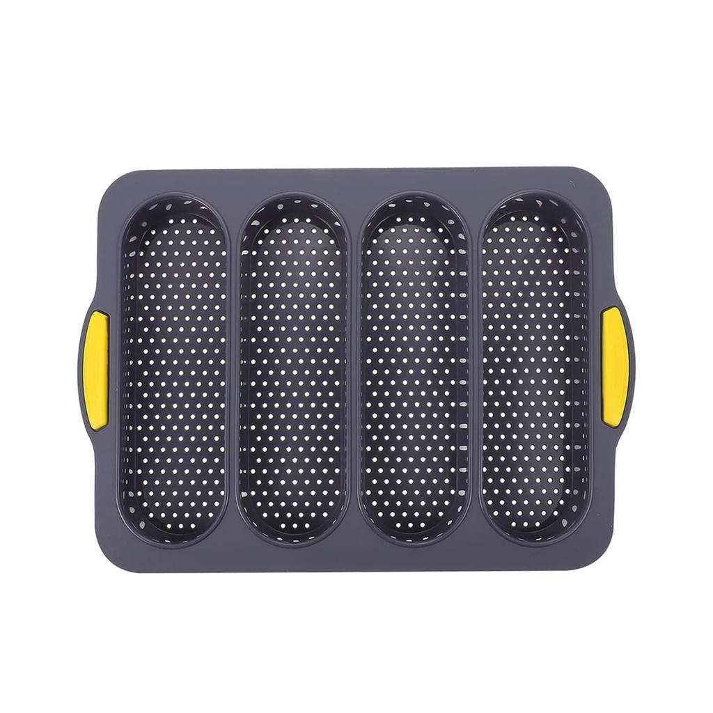 Silicone Bread Mold Set, Four-Grid and Six-Grid Nonstick Baking Pan, Heat-Resistant Bakeware for Homemade Bread, Kitchen Baking Tools