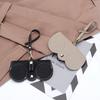 Leather Glasses Bag Women's New Sunglasses Protective Cover Portable Ins Wind Sunglasses Carry-on Folding Storage Bag