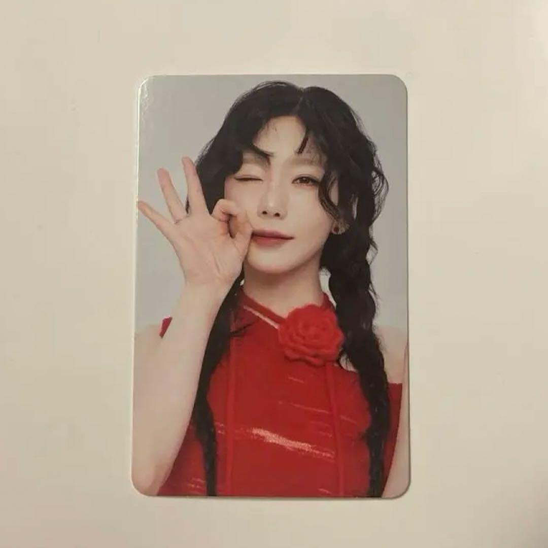 

[USED] Girls Generation Taeyeon Korean MD Hoodie Trading Card