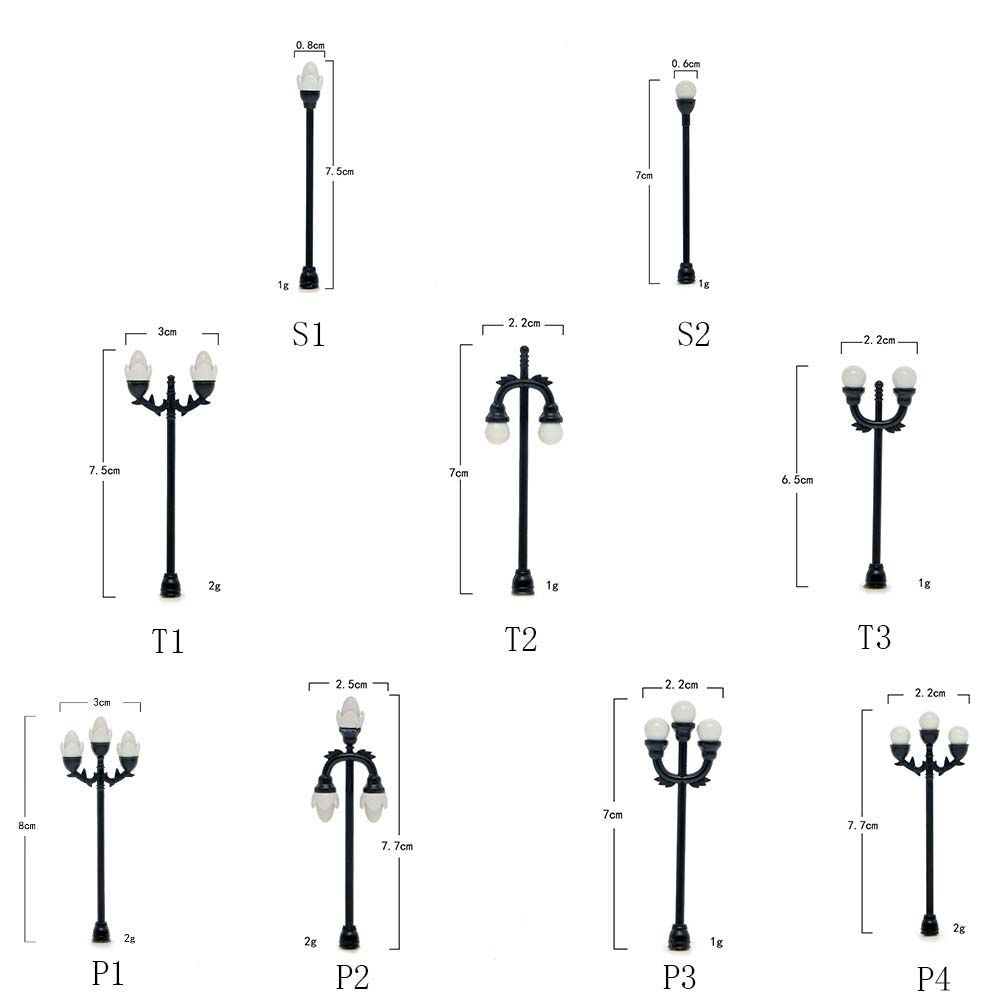 Vintage Creative Fairy Decoration Craft Garden Landscaping Miniature Lamp Street Lamp Artificial Lamp