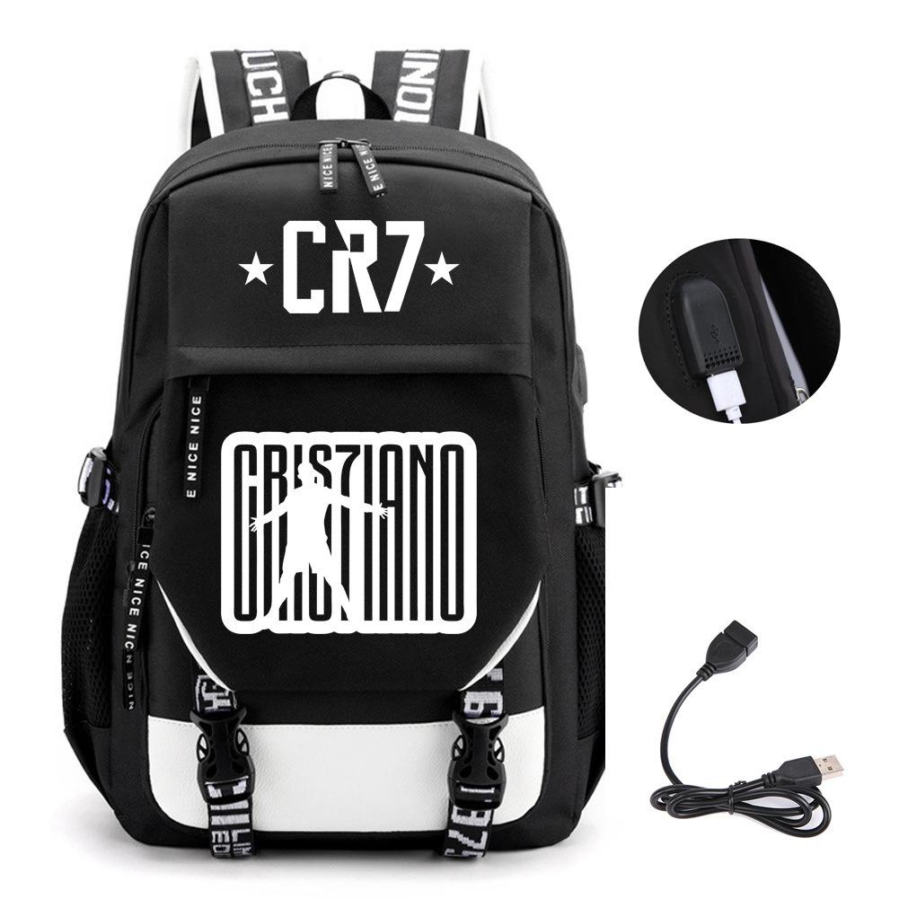 Cartable grande capacité avec bandoulière; set de trousse à crayons trois pièces pour étudiant