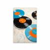 Vintage Record Eclectic Wall Art Poster Retro Music Print Poster Bedroom Wall Art Canvas Painting Reading Room Decor
