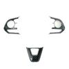 For Toyota Corolla E210      2024 Hybrid ABS Carbon Car Steering Wheel Button Panel Trim Cover Accessories