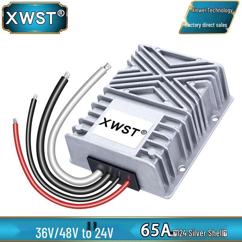 36V/48V to 24V DC-DC Step-Down Waterproof Converter Module: 36V/48V to 24V Transformer Power Supply