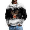 Felpa Primavera e Uomo con Collo Alto è Maglioni Casual da Esterno Top