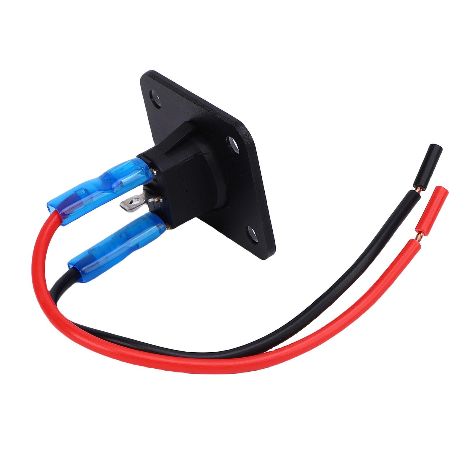 

20A Rocker Switch with Blue Backlight On Off Rocker Switch for Boat Truck Vehicle Electrical Appliances