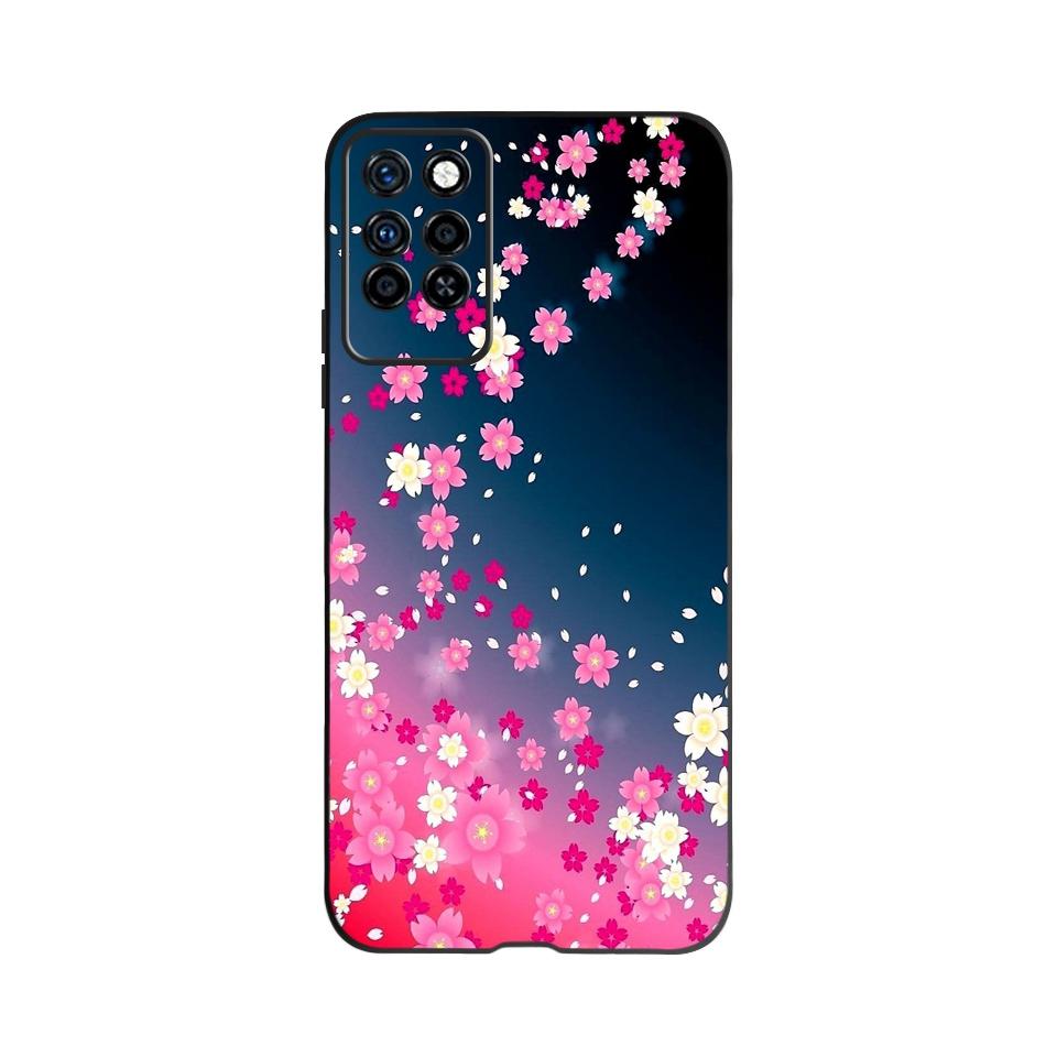 Süße Hülle Für Infinix Note 10 Pro NFC X695C X695 Handyhülle Schwarzes Silikon Weiche Hülle Für Infinix Note 10 Funda Note10 Pro 6.95"