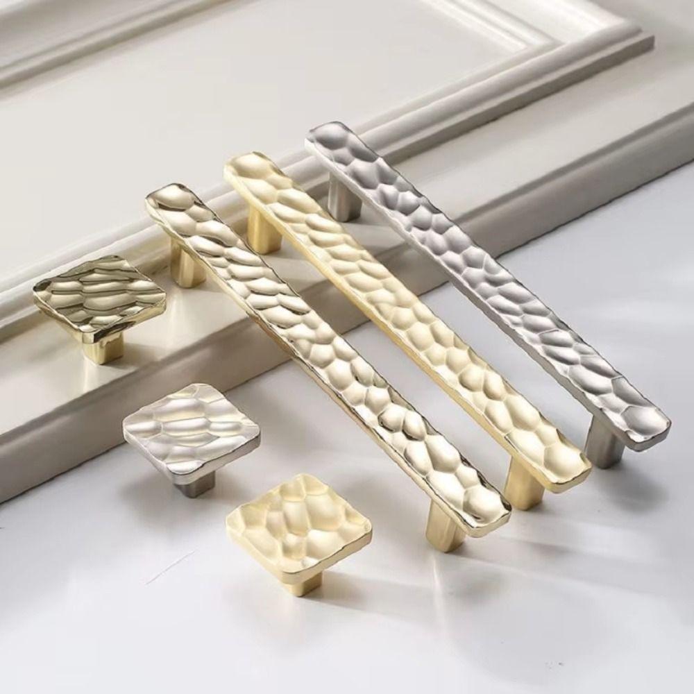 Retro Zinc Zinc Zinc Alloy Furniture Door Knob Unique Line Design Cabinet Handle  Drawer