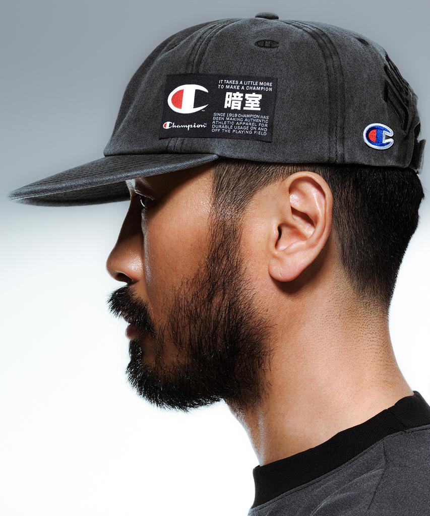 CHAMPION X Darkroom Studio 6-Panel Ball Cap Charcoal