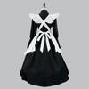 New British Black & White Lolita Plus Size Maid Cosplay Costume