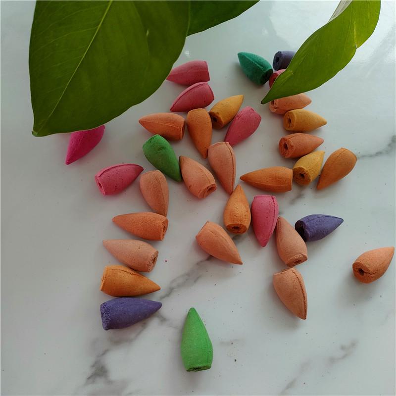 Backflow Incense Sticks (60) - Sandalwood & Agarwood Aromatherapy Mix for Indoor Use