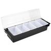 Seasoning Box with Lid Bar Condiment Holder Fruit Case Dispenser Milk Tea Shop Accessory5