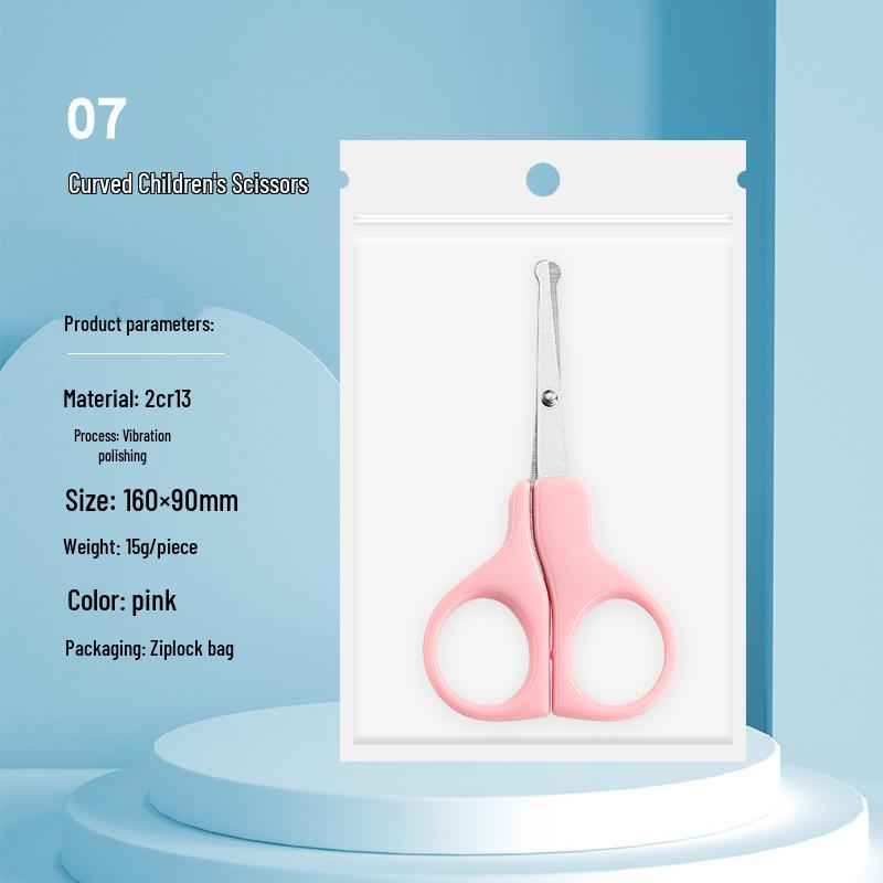 Popular Baby Nail Clipper Set: Safe, Anti-Pinch Clipper & Scissors for Newborns