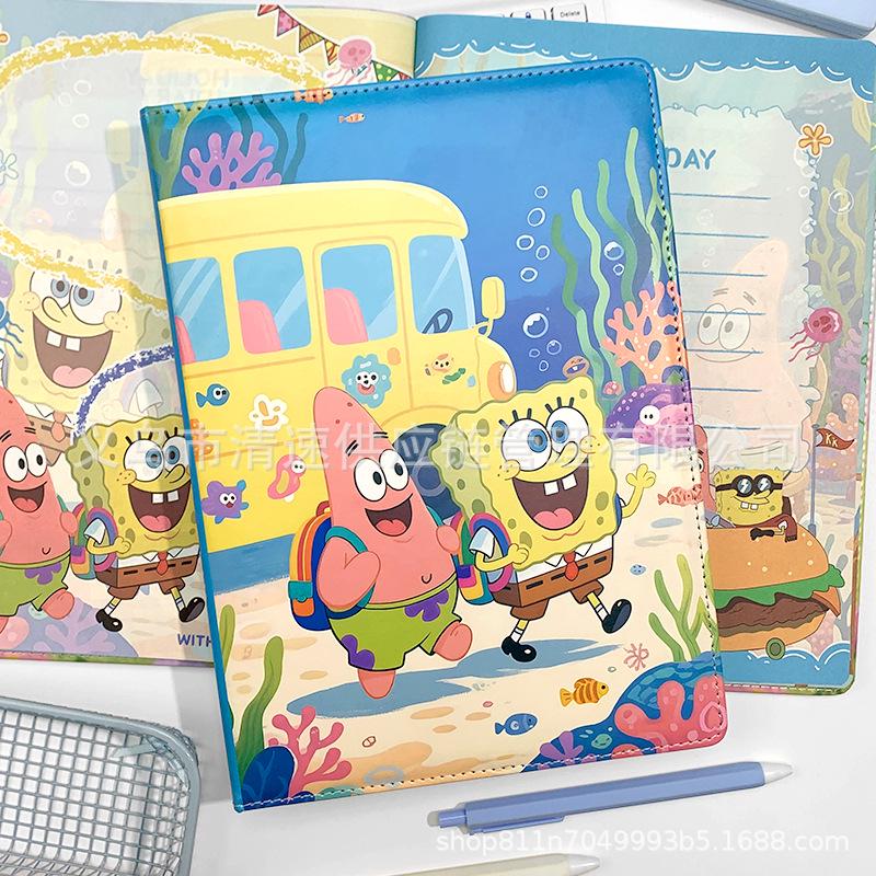 B5 SpongeBob Hardcover Cartoon Diary Notebook