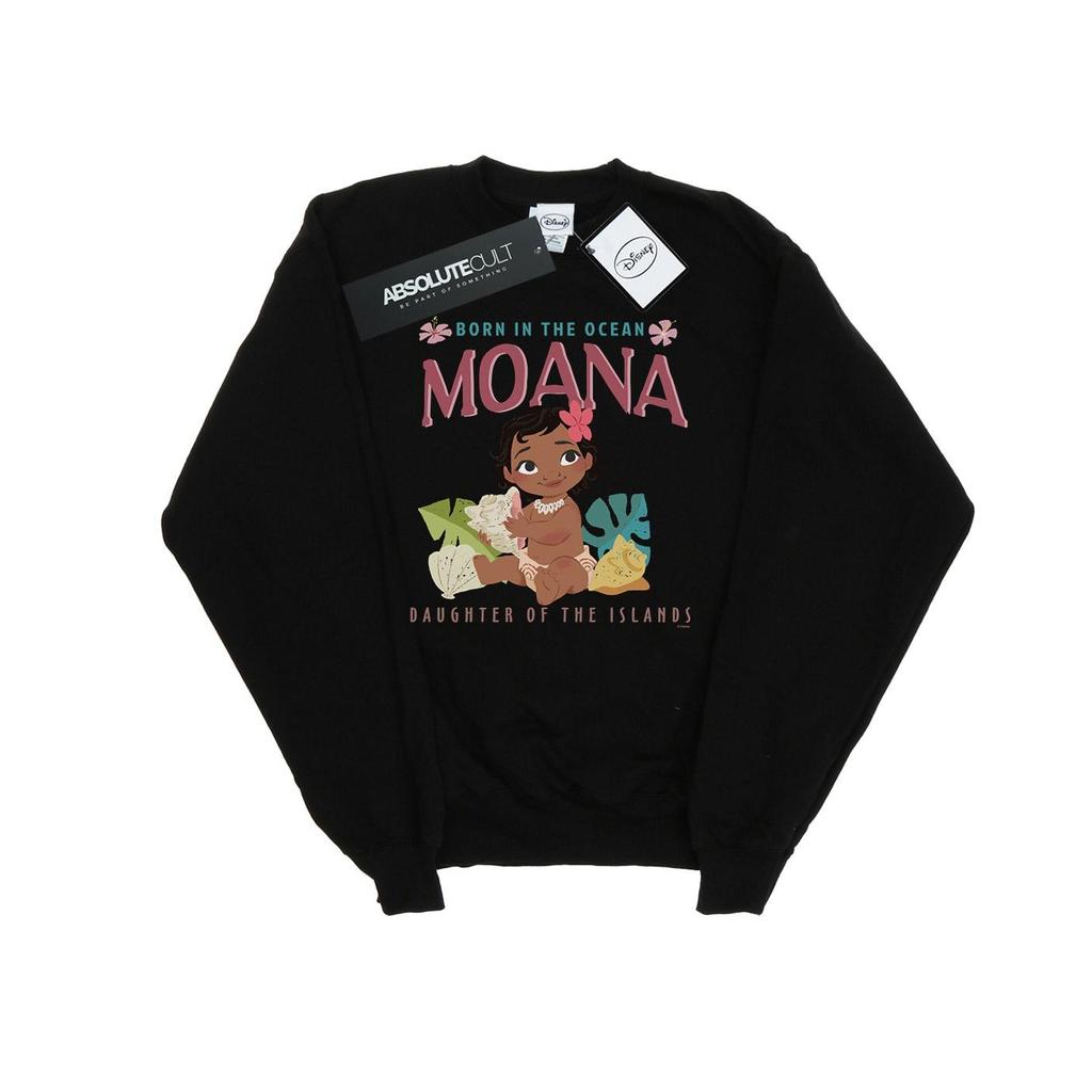 Disney Womens/Ladies Moana Born In The Ocean Sweatshirt