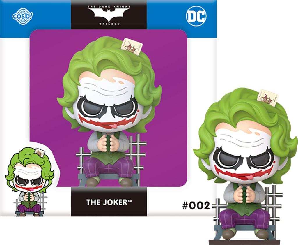 Cosplay DC Collection The Dark Knight Trilogy Joker #002 Non-Scale Figure White Approximately 8cm Tall CBX015