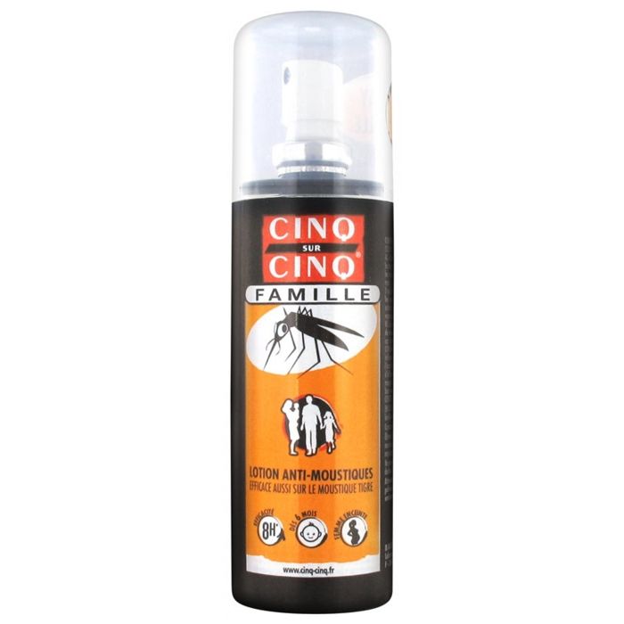 Cinq sur Cinq Famille Lotion Anti-Moustiques 100ml