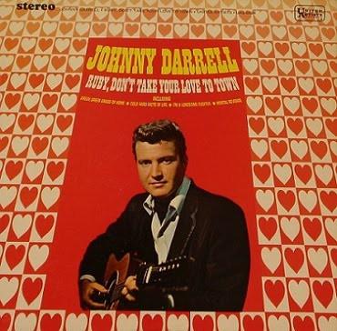 

LP Record JOHNNY DARRELL - Ruby, Don t Take Your Love To Town UAS6594 United Artists 1967 US Country/Folk Used