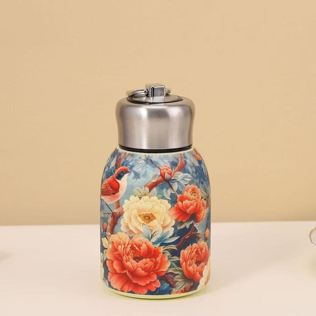 Chubby 316 Stainless Steel Insulated Pocket Cup with Portable Carrying Ring