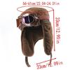 Reversible Winter Hat With Thermals Ear Cover Windproof Goggles Light weight Polyester Materials For Outdoor Lover
