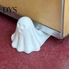 Robuster Anti-Rutsch-Türkeil Niedlicher Geisterstopper, 3D-gedruckte Halloween-Dekoration Cartoon-Grimasse Statue, Winddichter Halter, für Zuhause Schlafzimmer