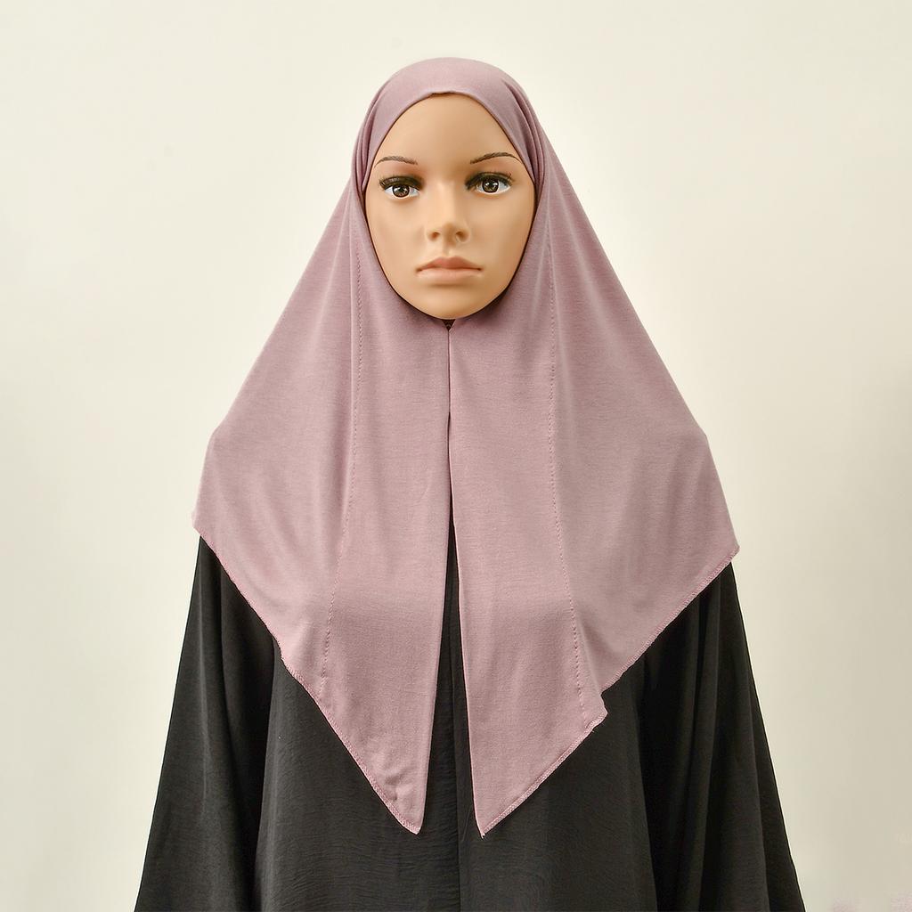 New Modal Hijabs Undercap Instant Muslim Women'S Hijab Inner Jersey Cotton Headband Cap Scarf Solid Islamic Turban Strech Bonnet