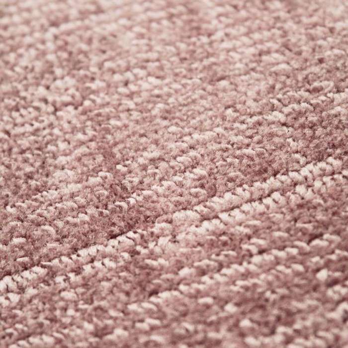 Tapis salon aspect velours rose nude 160x230