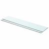 Panneaux d'étagère - MAISON EXCLUSIVE - 2 pcs - Verre trempé - 70x15 cm - Charge 15 kg