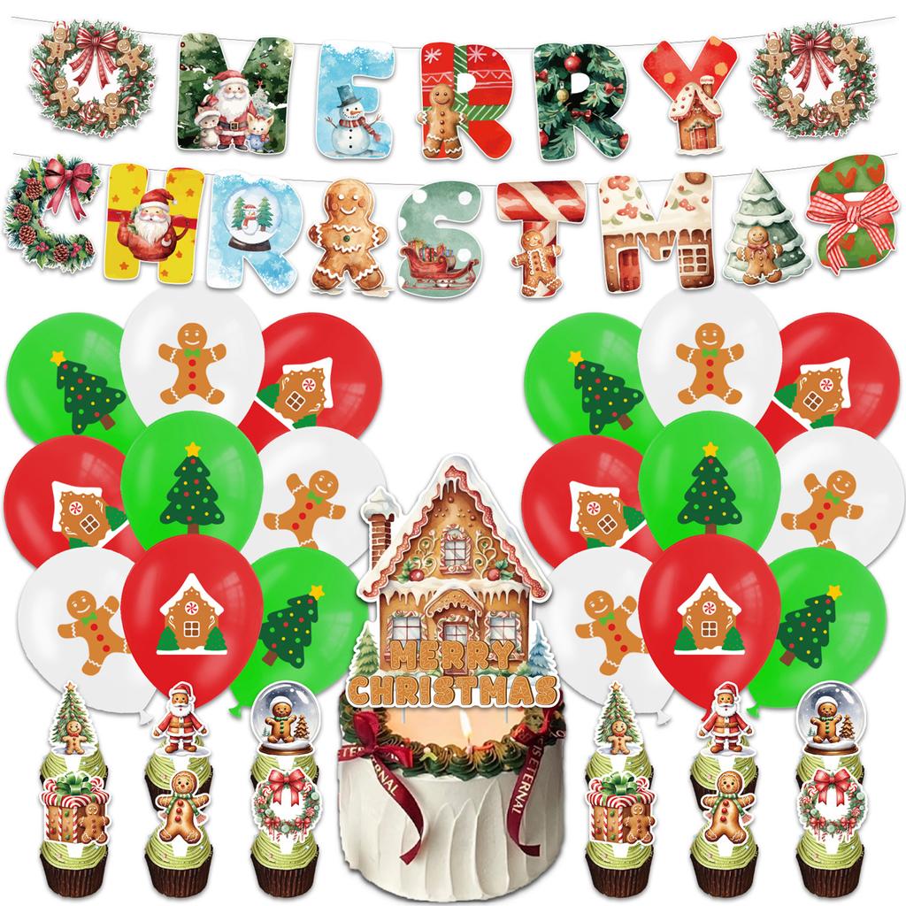 Christmas-themed Party Decorations