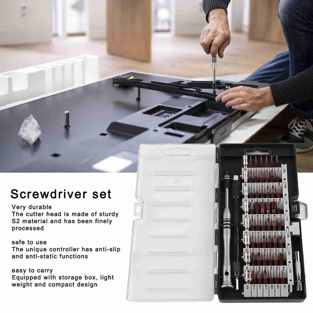 Anti-Slip Screwdriver Kit Portable Repair Tool Kit Professional Screwdriver Set  Household